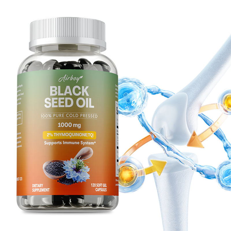 Black Seed Oil Capsule - Kapsul Minyak Habbatussauda Mendukung Kesehatan Secara