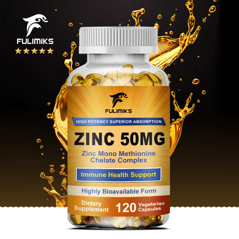 Zinc Supplement 50Mg - Suplemen Kapsul Seng Murni Premium 50
