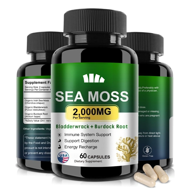 Black Seed Oil Capsule - Minyak Biji Hitam Rumput Laut 9-in-1,