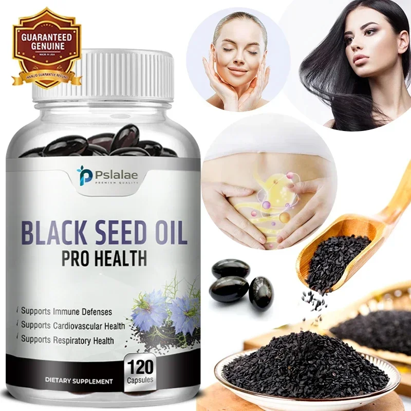 Black Seed Oil Capsule - Kapsul Minyak Habbatussauda - Mendukung Pertahanan