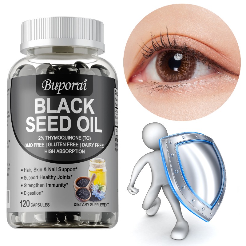 Black Seed Oil Capsule - Minyak Habbatussauda Premium 120 Kapsul -