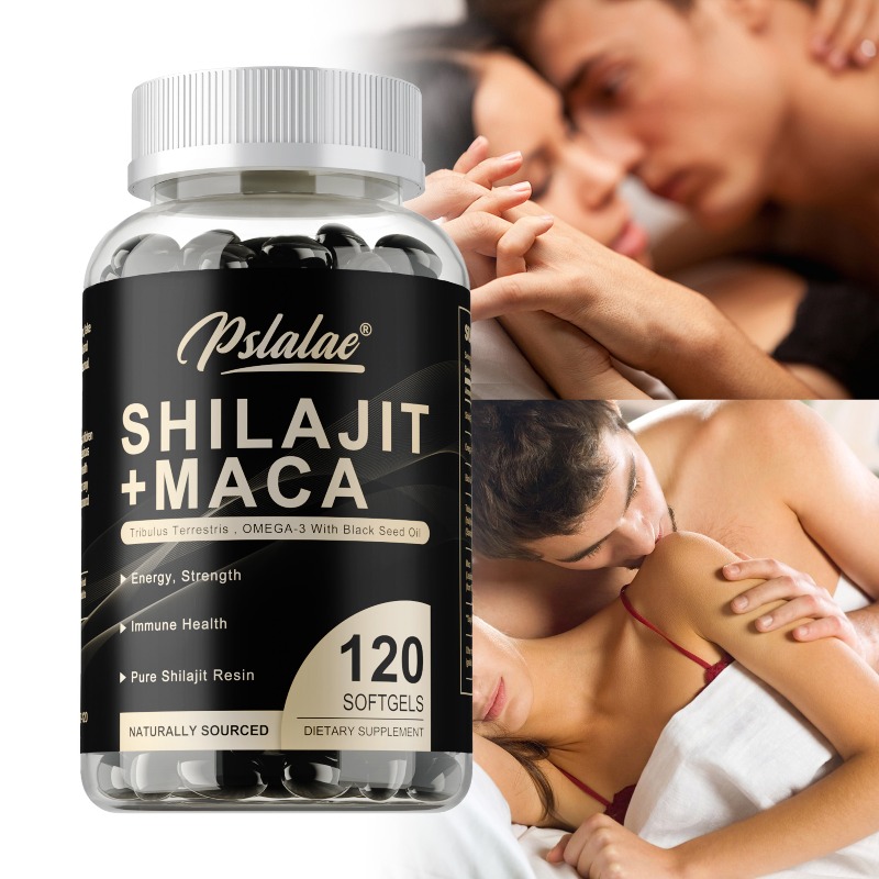 Black Seed Oil Capsule - Shilajit + Maca - Meningkatkan Energi