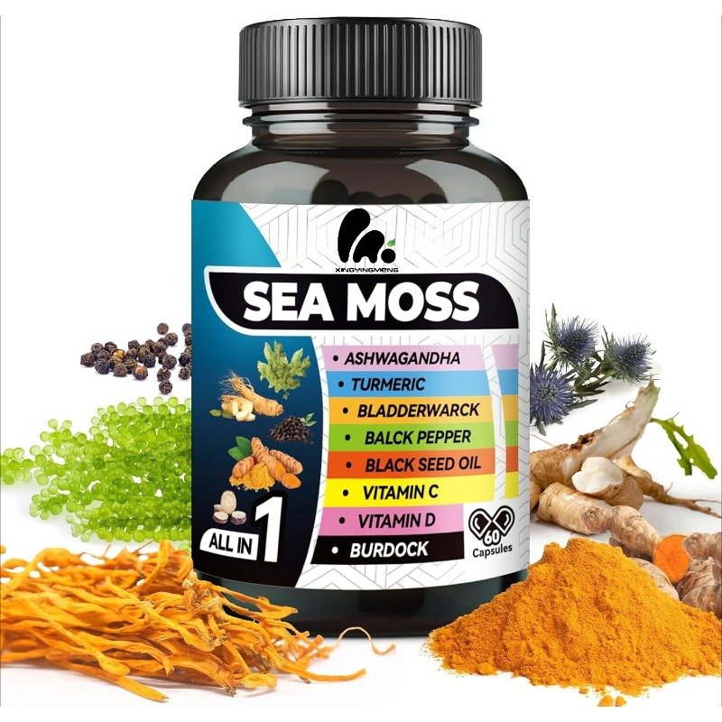 Black Seed Oil Capsule - Minyak Biji Hitam Rumput Laut 9-in-1,