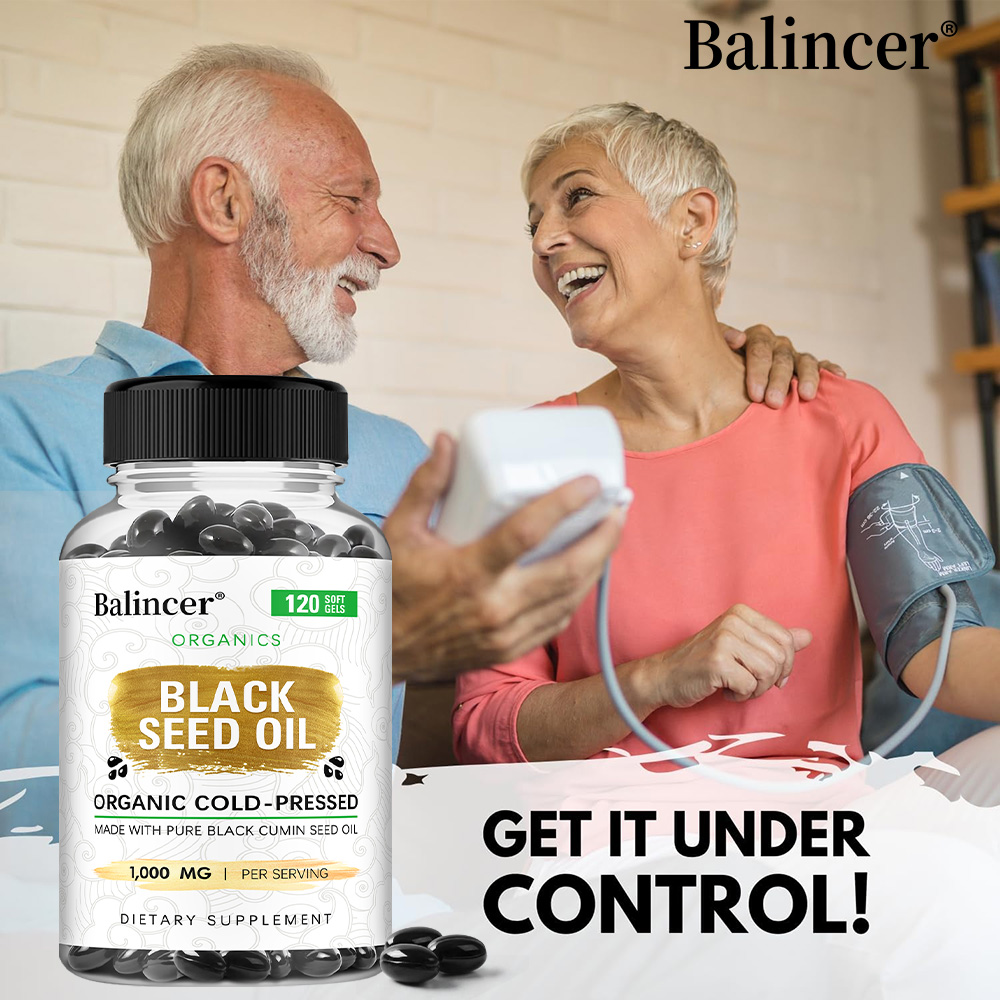 Black Seed Oil Capsule - Minyak Biji Jintan Hitam Organik 1000mg
