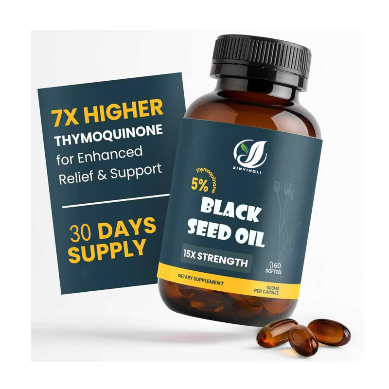 Black Seed Oil Capsule - Minyak Habbatussauda Organik Kapsul Cold Pressed