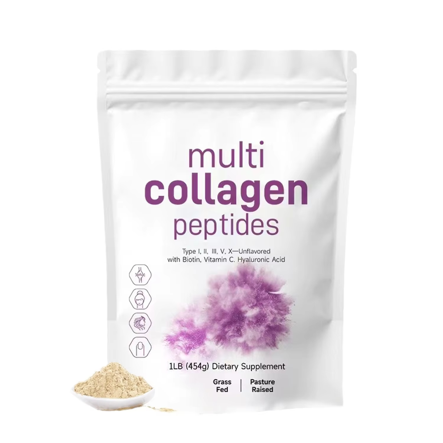 X Nutrition - 454G Multi Kolagen Peptida Bubuk -