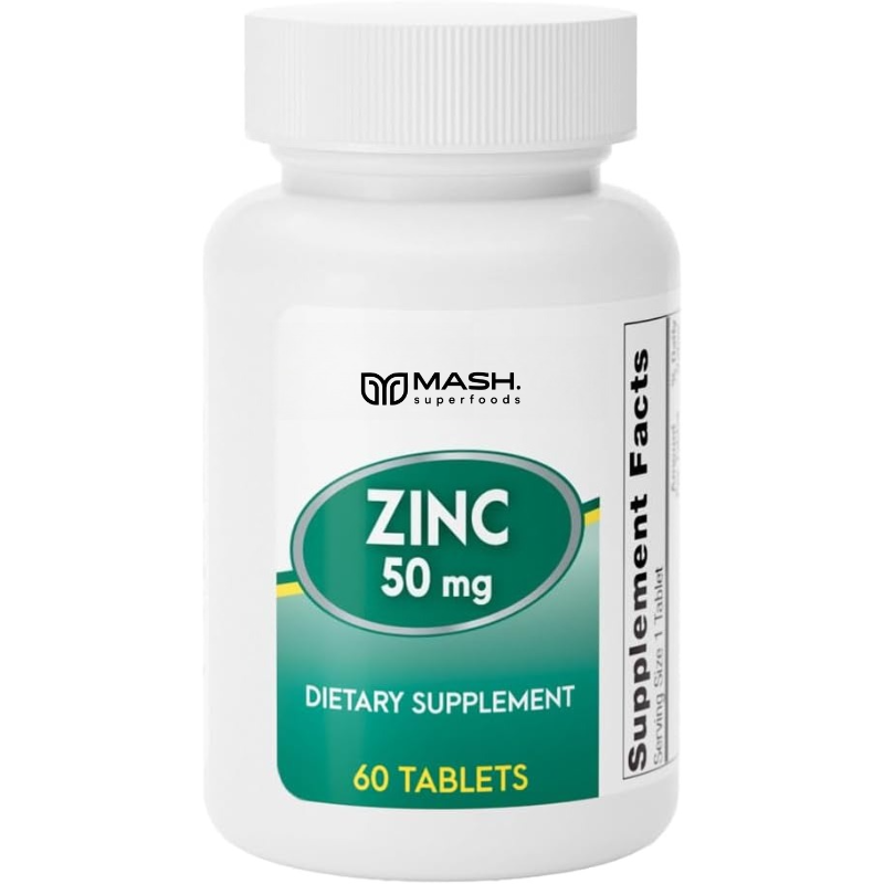 Zinc Supplement 50Mg - Seng MG50 | Suplemen Zinc Gluconate