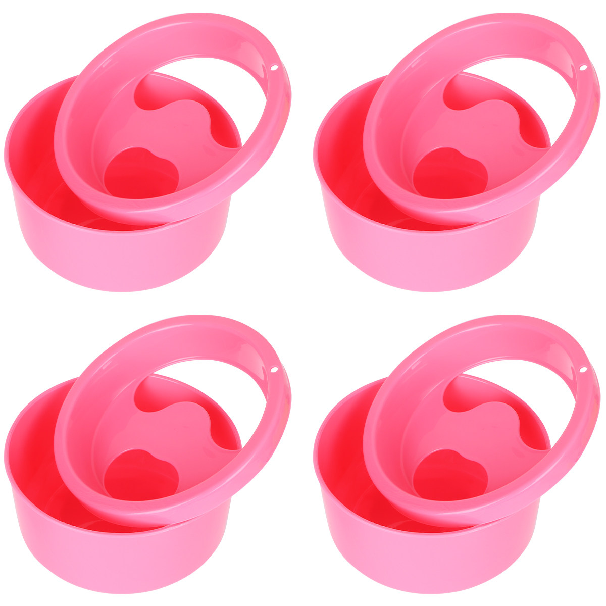 Nutrition & Fitness Hub - 4Pcs Mangkuk Perendam Kuku Heavy Duty