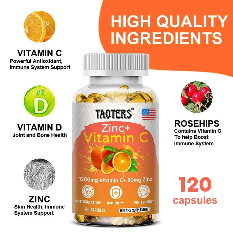 Suplemen Vitamin C & Zinc untu - Zinc Supplement 50Mg ulasan dan harga