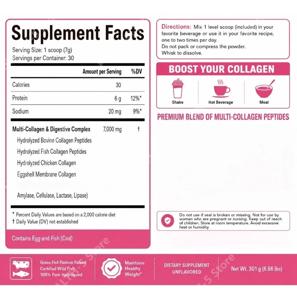 Bubuk Kolagen Multi Hidrolisat - X Nutrition ulasan dan harga