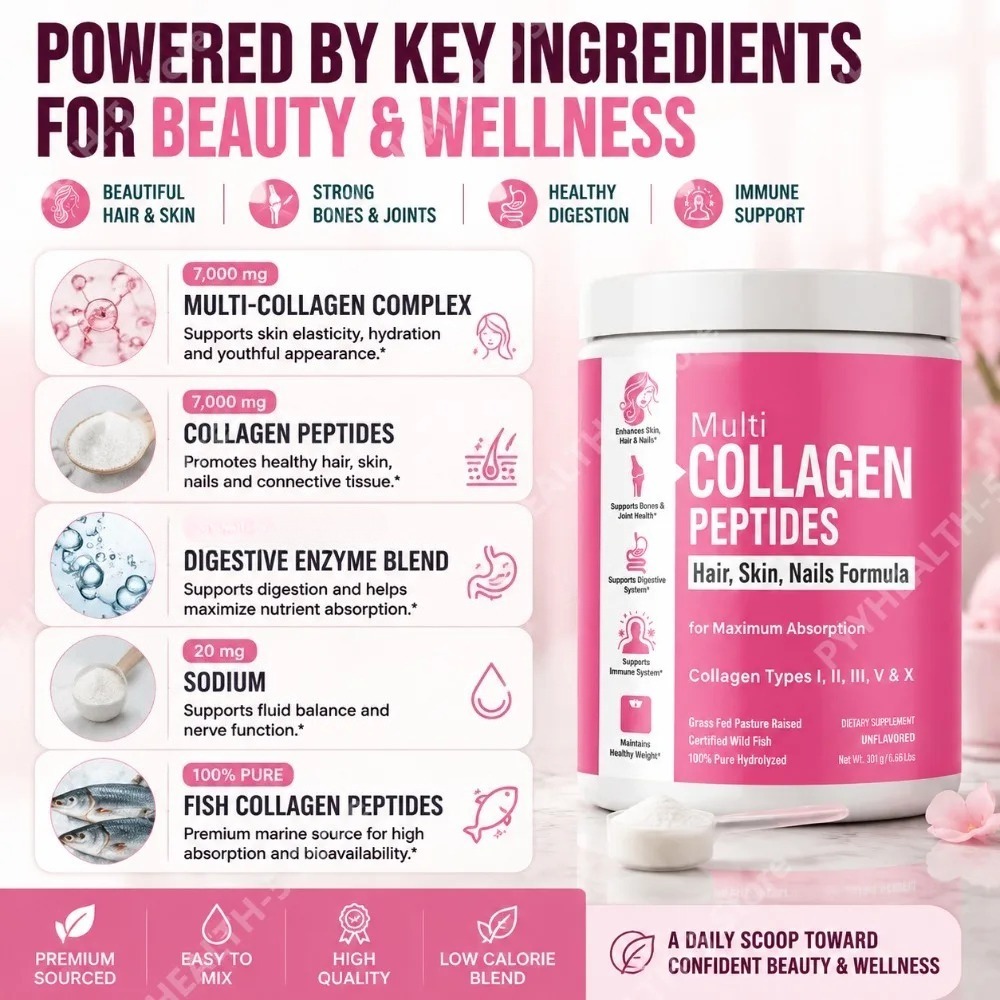 Bubuk Kolagen Multi Hidrolisat - X Nutrition ulasan dan harga