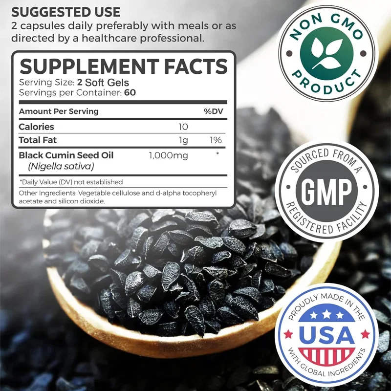 Kapsul Minyak Habbatussauda -  - Black Seed Oil Capsule ulasan dan harga