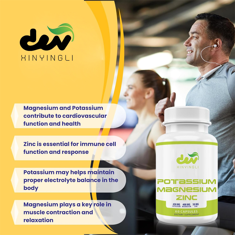 Suplemen Magnesium dan Kalium  - Zinc Supplement 50Mg ulasan dan harga