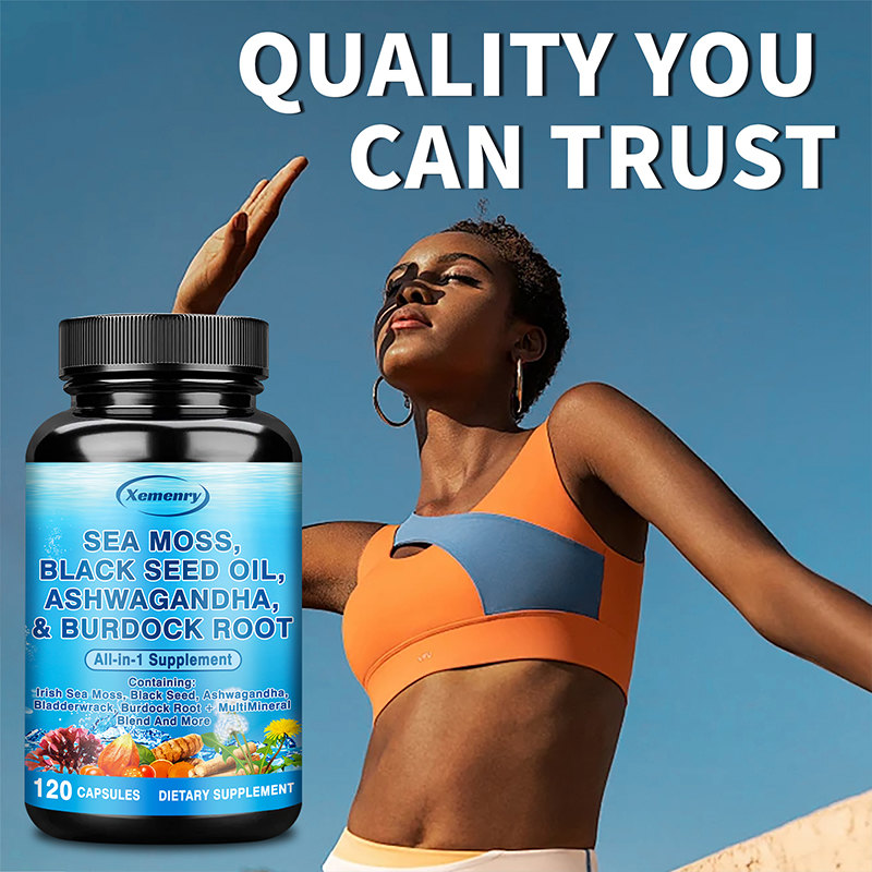 Rumput Laut, Minyak Biji Hitam - Black Seed Oil Capsule ulasan dan harga