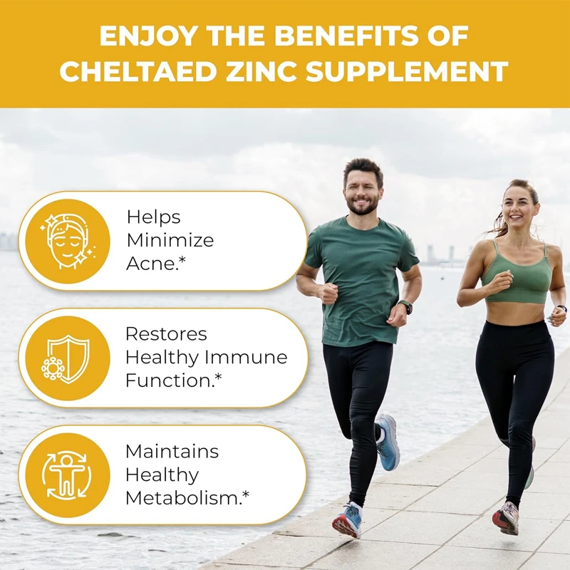 Suplemen Seng 50mg, 60 Kapsul, - Zinc Supplement 50Mg ulasan dan harga