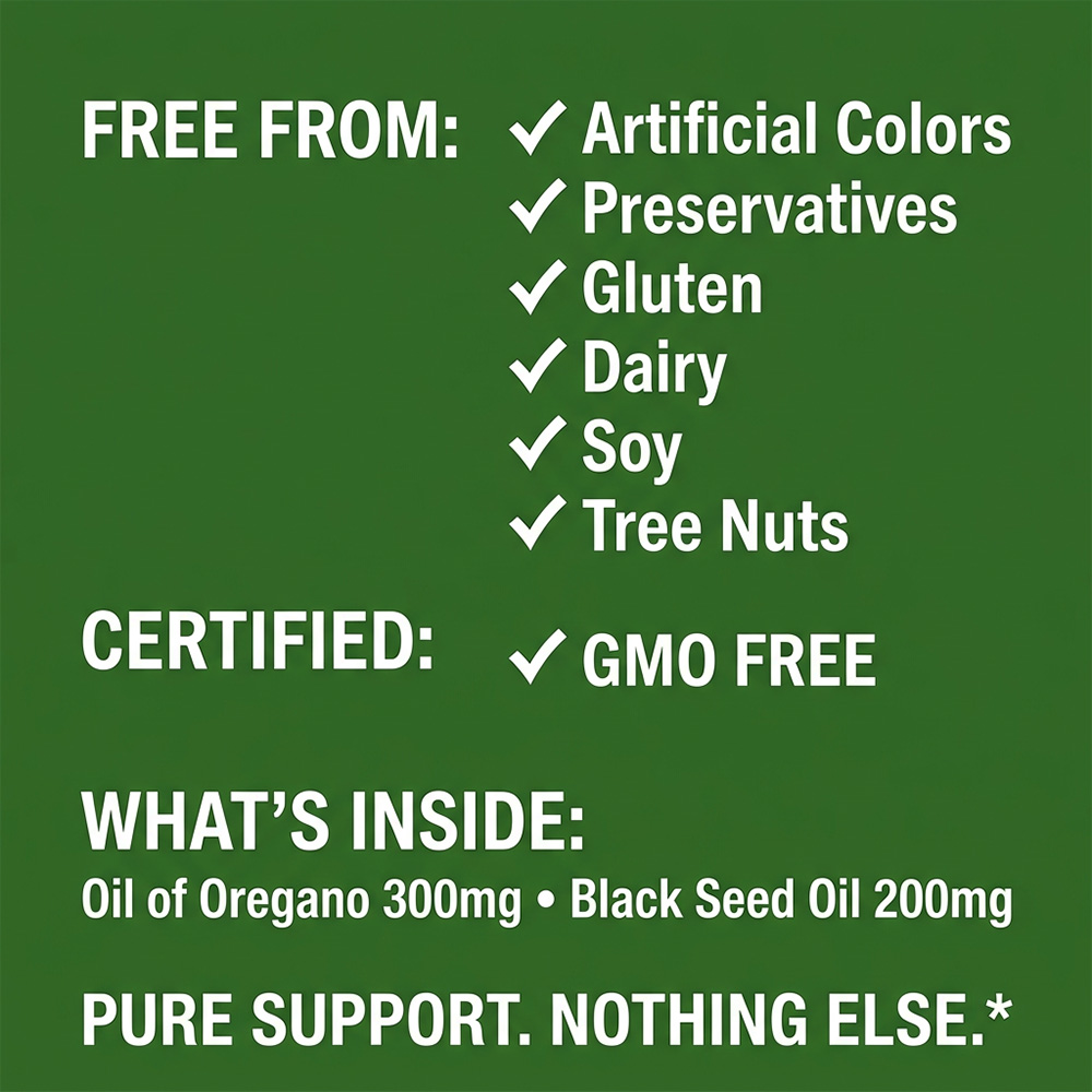 Minyak Oregano dengan Kapsul M - Black Seed Oil Capsule ulasan dan harga