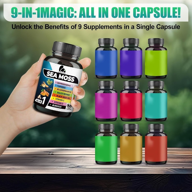 Minyak Biji Hitam Rumput Laut  - Black Seed Oil Capsule ulasan dan harga