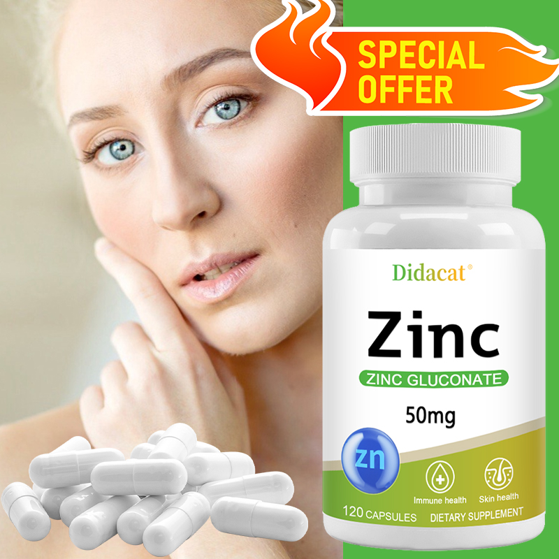 Kapsul Zinc Gluconate 50MG, Su - Zinc Supplement 50Mg ulasan dan harga