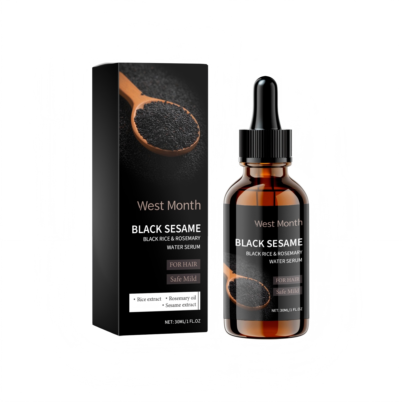 Serum Penumbuh Rambut West Mon - Black Seed Oil Capsule ulasan dan harga