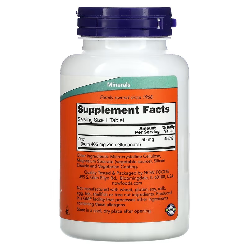 Zinc Gluconate 50 Mg 250 Table - Zinc Supplement 50Mg ulasan dan harga