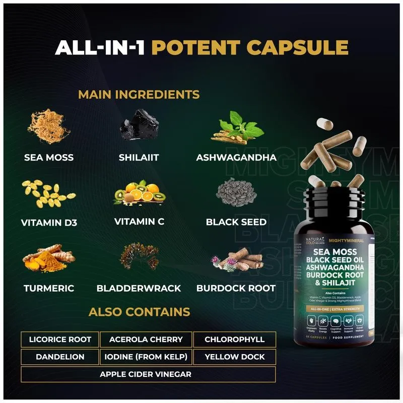 Minyak Habbatussauda, Shilajit - Black Seed Oil Capsule ulasan dan harga