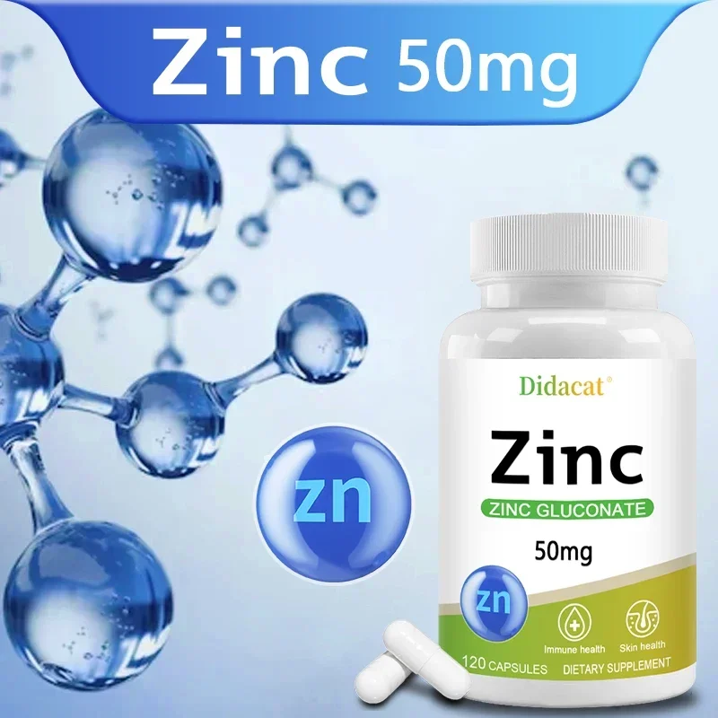 Seng 50 Mg-dengan seng glukona - Zinc Supplement 50Mg ulasan dan harga